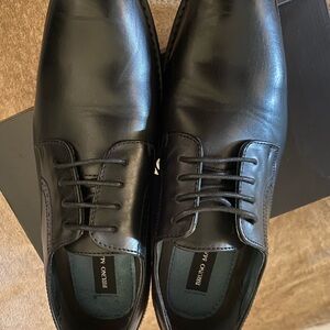 Bruno Marc Men’s Black Lace-Up Derby Shoes Men’s 12w